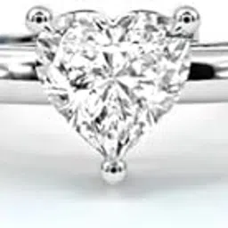 925 Hallmark sterling silver Heart Ring-image-60