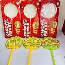 Little finds Candy Flower Lollipop Rainbow Wave Pattern Kids Sensory Toy Age 3+ Pack of 3-picture-59