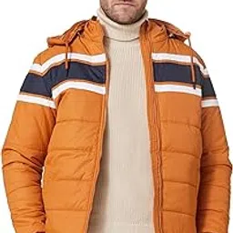 amazon brand - symbol Men Quilted Hooded Bomber Jacket (Previously House & Shields)-picture-58