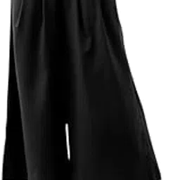 oomph! Cotton Linen Palazzo Pant for Women | Women's High Rise High Waist Trousers Flowy Wide Leg Plazzo Pant Trouser with Pocket | Plazo Pant for Woman-picture-25