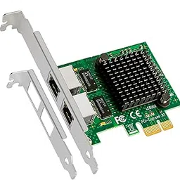 GLOTRENDS Dual Port 10/100/1000Mbps Gigabit PCI-E NIC Ethernet Network Card for PC, RTL8111H Chip, PCI-Express X1, RJ45 LAN Port, Compatible with Windows Server/Linux/VMware (LE8202)-image-36
