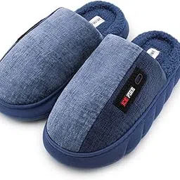 vritraz Plush Winter Slipper, House Slipper, Flat Chappal, Warm Slippers For Boys and Mens-picture-20