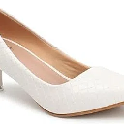 carlton london Women's Textured Kitten Heel Slip-On Pump-picture-18