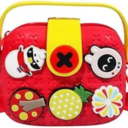 Favorful Wonders Kids Cartoon Crossbody Sling Bag, Mini Purse with Cute Animal Designs, Adjustable Strap (Mix Colors)-picture-10