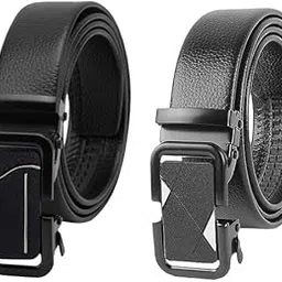 zevora Men Pack of 2 Auto Lock Belt-picture-27