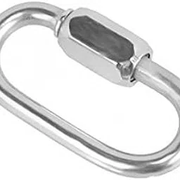 4Mm 316 Stainless Steel Chain Quick Link Marine Grade Carabiner Swl-280Kg | Sporting Goods | Outdoor Sports | Climbing & Caving | Carabiners & Hardware-picture-41