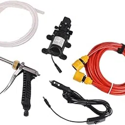 Jazzy Pearls®® 12V Portable 70W 160PSI High Pressure Car Electric Washer Auto Wash Pump |Home & Garden | Yard, Garden & Outdoor Living | Outdoor Power Equipment | Pressure Washers-image-39