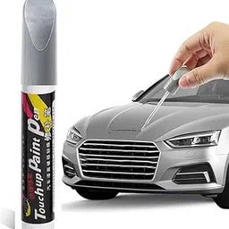 Imported 2 in 1 Car Scratch Remover Touch Up Paint, with Brush & Pen Automotive Car Paint Pen Scratch Repair for Deep Scratches, Compatible with all Cars & Bikes Silver-picture-22