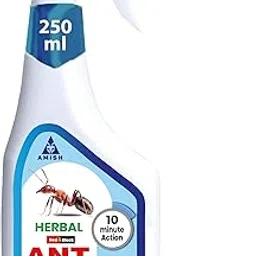Amish Herbal Ant Spray 250ml Pack-1|10 Minutes Formula |Removes Entire Ant colony|Powerful 100% Organic No Chemical Ant Repellent Spray for Home Kitchen Office Garden Long Lasting Protection-image-12