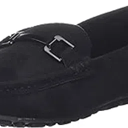 shoexpress Womens Solid Slip-on Moccasins with Metal Accent Moccasin-picture-53