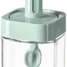 3xSpice Jar Kitchen Supplies Mini Transparent Conserve Container Seasoning Jar Green | 1x Seasoning Jar(3 Pack)-picture-25