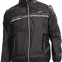 dollar Men's Polyester Solid Hooded Windcheater Jacket With Side Pockets and Hood-picture-19