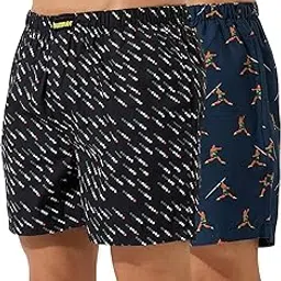 bummer Men’s Relaxed Fit Poplin Cotton Boxers with Built-in Pocket & No-Mark Waistband | Smooth, Crisp & Lightweight | Breathable Boxer Shorts & Innerwear | Soft Underwear & Undergarments for Men-picture-11