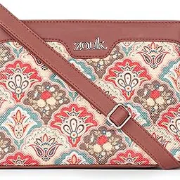 zouk Harmony Sling Bag | Crossbody Bags for Women | Women's Handbags | Stylish | Vegan Leather Evening Bag | Travel & Office Use | Purse and Wallet-picture-25