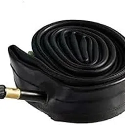 Generic Cycle Swastik Tube Heavy Duty Moulded Schrader Valve 32mm Black Butyl Rubber 20x2.40 Mountain Bike Tube image 1