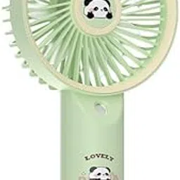 JUGNU Portable Handheld Turbo Fan [16H Max Cooling Time], 4000mAh USB Rechargeable Personal Battery Operated Lash Small Pocket Fan with 3 Speeds for Travel/Outdoor/Vacation/Concerts (P-5)-picture-33