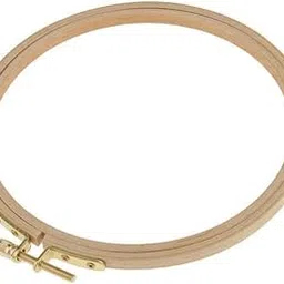 Enakshi® 2xWooden Embroidery Hoop with Screw for Tapestry -Stitch 18cm|Crafts | Needlecrafts & Yarn | Embroidery & Stitch | Hand Embroidery Tools & Accs | Hand Embroidery Hoops & Frames-picture-24