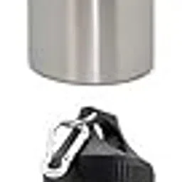 JAZZY PEARLS® 2PCs 1L & 2L Stainless Steel Water Drink Bottle Cycling Travel Sports Carabiner-Sporting Goods-Cycling-Bicycle Accessories-Water Bottles & Cages-image-12