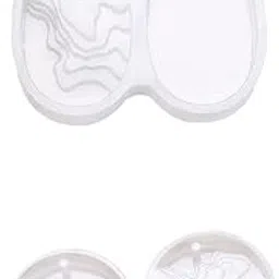2Sets Island Mold Silicone Ornament Moulds Jewelry Pendant Making Crafts-picture-49