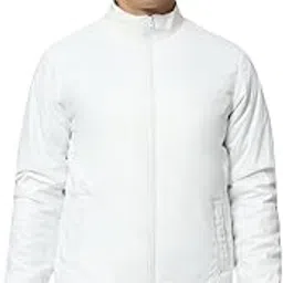 maykr Casual Jacket,White Jacket,Men Winter Jacket,Stylish Jacket,Light Weight Jacket,Full Sleeve Polyster Bomber Jacket,Jacket For Men,jacket04.-picture-49