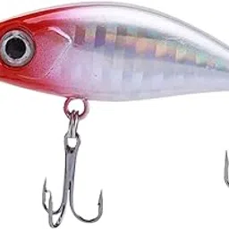 UJEAVETTE® Minnow Fishing Lure Swimbait Submerged Crankbait Tackle Hard Bait Red-picture-52