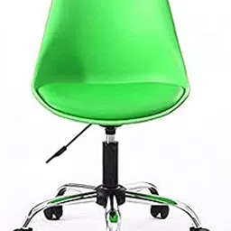 NGFC Armless Revolving Office Chair | Height-Adjustable Stylish Modern Back Office Chair for Salon/Spa/Bar/Medical/Kitchen/Doctor Stool Chair (Green)-picture-13