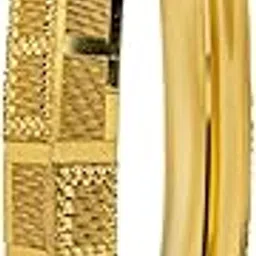 shining jewel - by shivansh Shining Jewel Amritsari Gold Plated Punjabi Sikh Kada for Men-picture-22