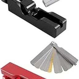 Merishopp Spark Plug Gapping Tool with Feeler Gauge for 10/12/14/16mm Spark plug Red-picture-56