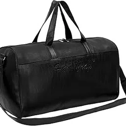 hard craft Vegan Leather Stylish & Spacious Duffel Bags Cabin Size Travel Sports Gym Shoulder Hand Duffle Bags for Men and Women Weekender Overnight Travel Luggage-picture-18