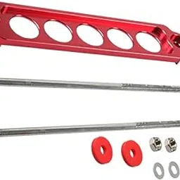 KACEPAR Hold Down Bracket Holder Red, Universal Car Hold Down Kit with 10in J Bolts, Tie Down Mount Bracket Tray for Car/Trucks/Trailer-picture-54