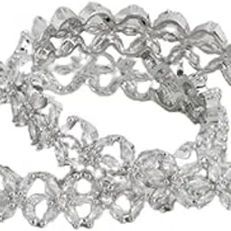 denicraas Bangles Bracelets Jewelry Set - Silver Antique Bangles Kadas-picture-36