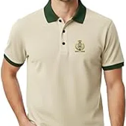 Men’s Premium Polo T-Shirt | Soft Cotton-Blend Fabric | Dual-Tone Collar & Sleeve Rib | Regular Fit Casual Polo for Men |Stylish Chest Emblem-picture-53