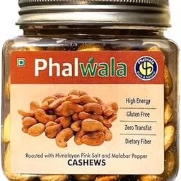Phalwala Roasted Cashews, Delicious And Nutrient-Rich Healthy Snack | Protein-Rich Flavourful And Tasty Dried Fruit 200 Gram-image-97