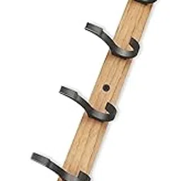 DOCOSS-Wooden Finish Cloth Hangers for Wall Door/Hooks for Clothes Hanging Bathroom Cloth Hanger Wall Mounted for Hanging Clothes,Shirt,Towel (Pack of 1)-picture-16