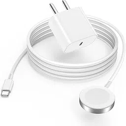 Sounce Compatible Apple Watch Charger USB-C 5W Fast Magnetic iWatch Charging Cable (3FT) with 20W USB-C Wall Adapter Compatible with Apple Watch Ultra 2/Ultra/SE/Series 10/9/8/7/6/5/4/3/2/1 (White)-image-27