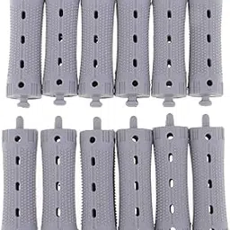 HEAVENGLOW 2x12x Hair Curler Clamps Hairdreser Perm Rods Hair Styling DIY Tool 7 x 2cm | Hair Care & Styling-image-25