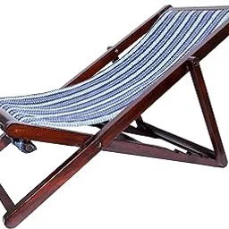 Sheesham Wood with Walnut Brown Color Relaxing Chair/Comfort Folding Chair for Bed Room/Living Room Outdoor Patio Chair-picture-29