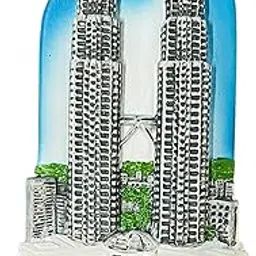 KRIWIN Travel Theme 3D Malaysia Country Petronas Towers Resin Fridge Magnet-picture-19
