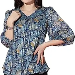 fashion dream Women's Georgette Regular Fit Top-picture-50