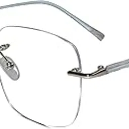 LensKandy Frameless Rectangular Computer Glasses for Eye Protection | 21092-picture-26