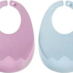 Bnf® 2X Baby Feeding Bib Cloth Protection Adjustable Neckband for Unisex Washable Baby | Feeding | Baby Bibs & Burp Cloths-picture-10