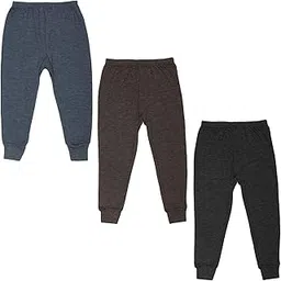 superminis Unisex Dark Colors Thermal Skinny Fit Leggings/Pajamis For Winters-picture-31