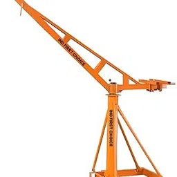 IND First Choice Mini Crane Frame 55 Kg with 360° Rotation – Portable Lifting Stand for Construction Site, Compatible with Winch Hoist (Heavy Duty iron Build)-picture-10