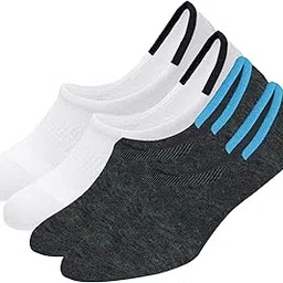 neeba Solid Anti-Slip Mens No Show Casual Invisible Loafer Socks Pack of 2 (Mix Solid)-picture-54