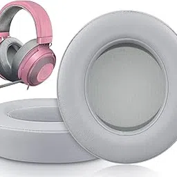 SOULWIT Headphone Earpads - Compatible with Razer Kraken Pro V2, 7.1 V2, Stormtrooper - Protein Leather - Platinum Grey-picture-32