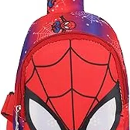 Echoboomers Frozen Theme Printed Daypack Cross Body Sling Shoulder Chest bag for Casual, Picnic, Tuition, School, Travel For Girls Kids, Stylish, Waterproof, Lightweight-image-5