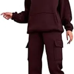 kotty Women’s Winter Tracksuit Set | Warm Fleece Gymwear Joggers & Hooded Top | Stylish Activewear Coord for Walking, Yoga & Travel-picture-23