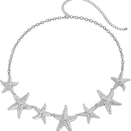 fulaida Retro Ocean Starfish Waist Chain for Women, Beach Body Chain Accessory, Adjustable Fit-picture-32