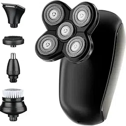 WMARK NG-7983 Men’s Head Shaver for Bald Men 5 in 1 LED Electric Cordless Razors Shaving USB Rechargeable Wet Dry Grooming Kit Nose Hair Trimmer IPX7-Waterproof runtime 70 mins, Model 31-image-50