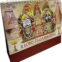 i New Year 2026 Lord Jagannath Pictures Collection Table Calendar For Home And Office/12 Different Lord Gagannatha Pictures Calendar for 2026 Pack Of 1-image-57